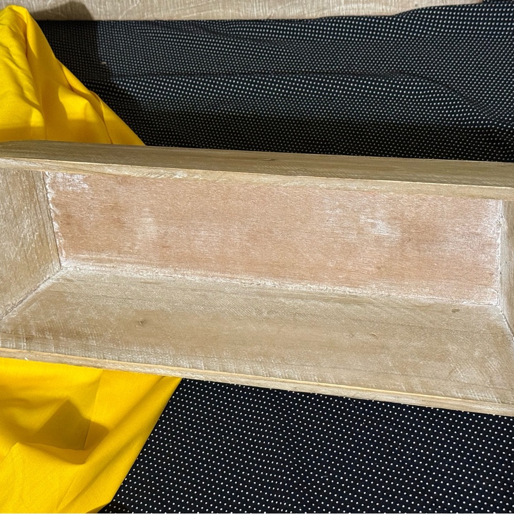 Natural Wooden Trey. 17”